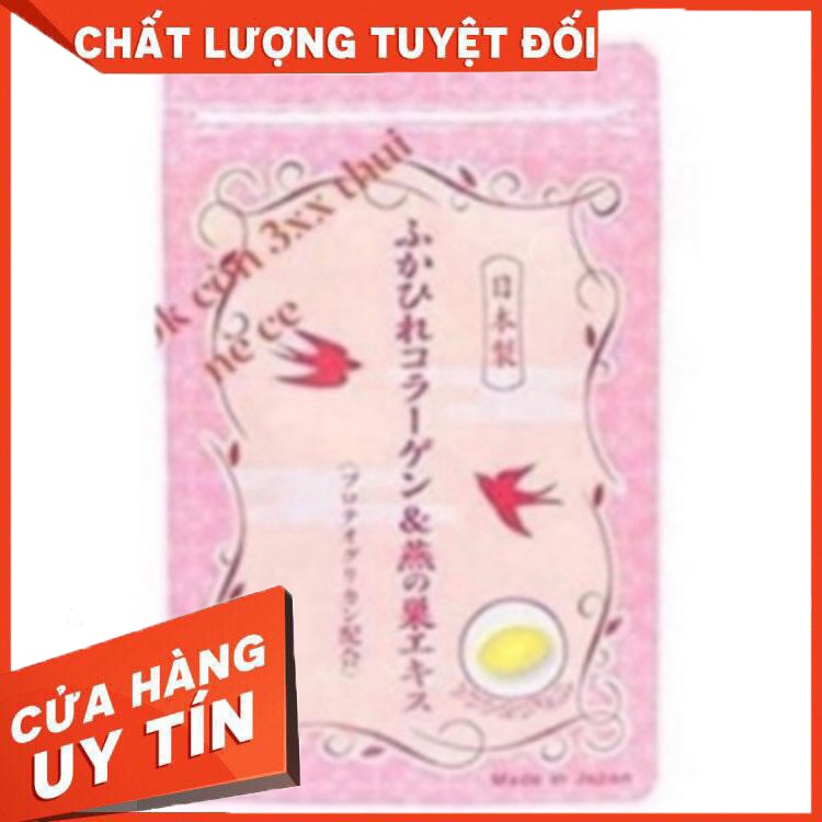 Viên uống Collagen yến tươi Nhật Bản gói 30 viên