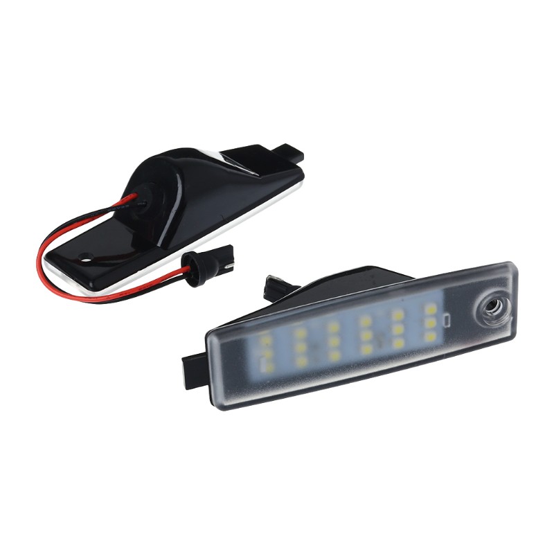 Set 2 đèn LED gắn biển số xe ô tô Toyota hiace 05-11 rav 4 vanguard