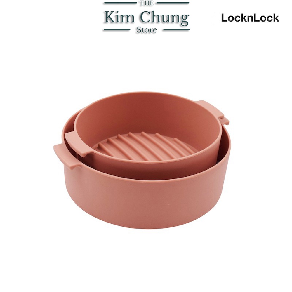 Khay Silicone Cho Nồi Chiên Không Dầu, Lò Nướng Và Lò Vi Sóng Lock&Lock CKB002 - 5L, CKB003 - 3.5L tiện dụng