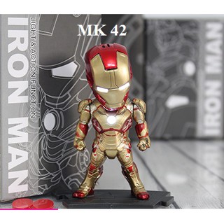 Mô hình iron man led 6 mẫu (bộ 1) lẻ