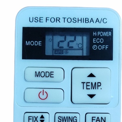 điều khiển điều hoà toshiba remote máy lanh toshia( tặng cặp pin)