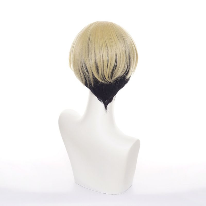 [Sẵn] Wig/Tóc Giả Chifuyu Matsuno - Tokyo Revengers màu đen vàng [Miu Cosplay]
