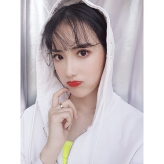 Kính áp tròng / lens thời trang / có độ/ không độ màu xám khói 1-5 độ. Sử dụng 1 năm. 1 cặp 35000