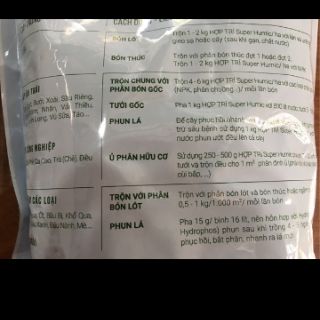 Phân bón lá Super humic 1kg