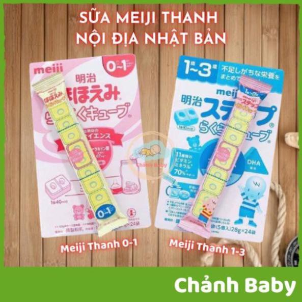 [ BÁN LẺ] 1 Thanh Sữa Meiji thanh nội địa Nhật tách lẻ 27g[ MUA NHIỀU GIẢM GIÁ]