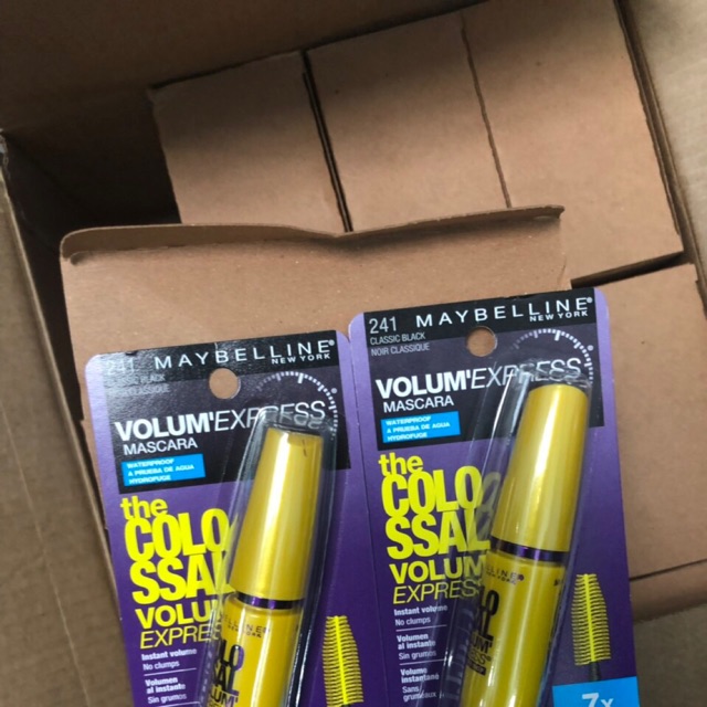 Mascara maybelline colossal volum express waterproof 7x (8 ml)