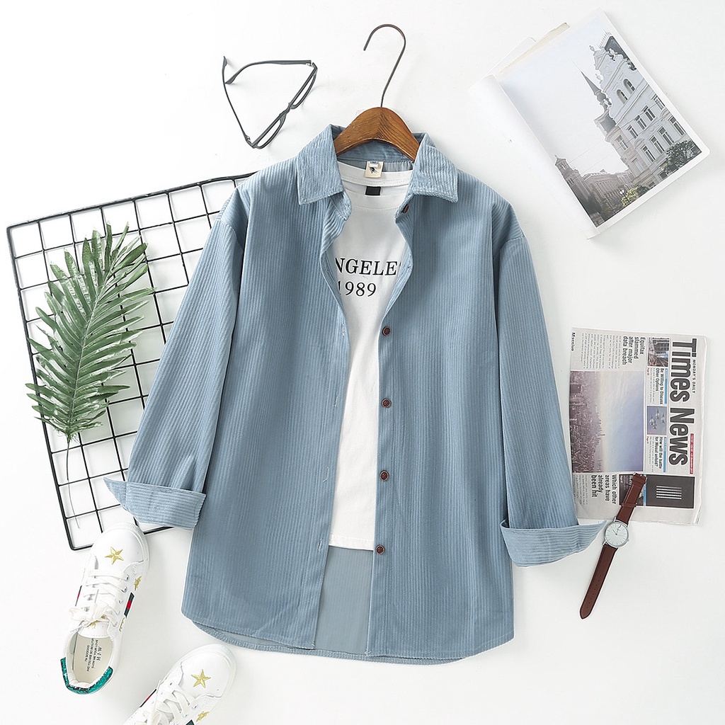 Áo Sơ Mi Dài Tay Phong Cách Cổ Điển Thanh Lịch Dành Cho Nữ
