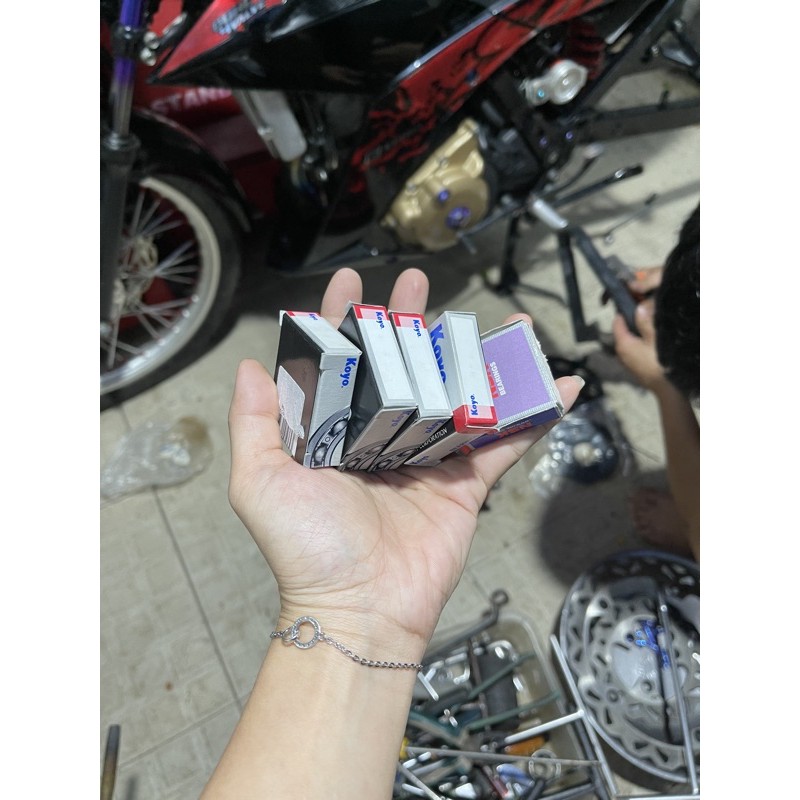 FULL BỘ BẠC ĐẠN BÁNH CHO RAIDER SATRIA FI NSK/YOKO/SKF