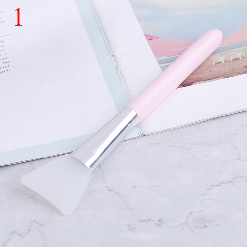 1 Cọ silicone Phẳng Quét Mặt Nạ Bùn Chăm Sóc Da
