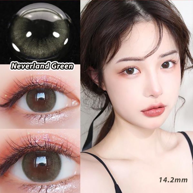 Kính áp tròng phong cách tự nhiên 14,2mm phù hợp với người Châu Á