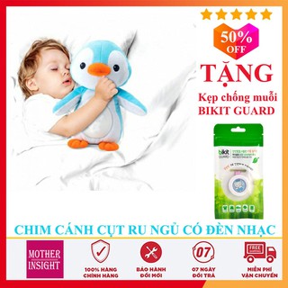 [Khuyến Mại Sock]Chim cánh cụt ru ngủ có đèn nhạc Winfun 0160>>Người bạn của bé,giúp bé ngủ ngon giấc