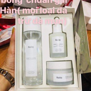Set dưỡng da huxley từ korea
