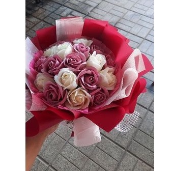 bó hoa sáp vĩnh cữu