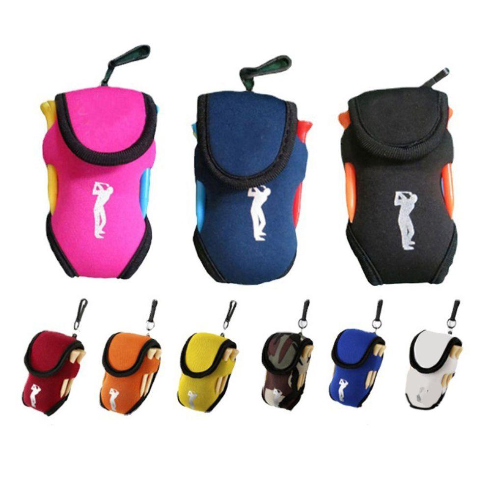 Túi Đựng Bóng Golf Đeo Hông Bằng Cao Su Tổng Hợp Cỡ Nhỏ Tiện Dụng Giá Đỡ