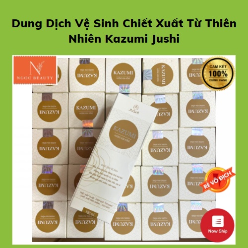 Dung Dịch Vệ Sinh Làm Sạch, Ngừa Mẩn Ngứa ,Hương Hoa Hồng Kazumi Jushi