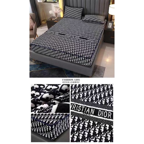 BỘ GA KÈM 2 VỎ GỐI NỈ TUYẾT HÀNG THƯƠNG HIỆU CAO CẤP TẶNG KÈM TÚI