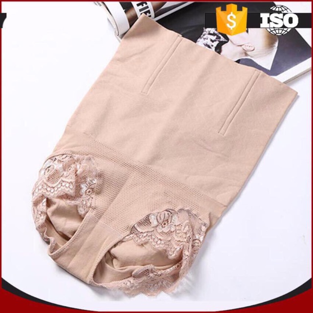 Quần gel bụng viền ren có xương chống cuộn | BigBuy360 - bigbuy360.vn