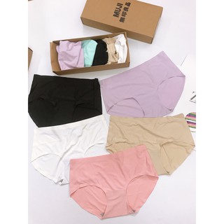 Hộp 5 quần lót đúc su không đường may