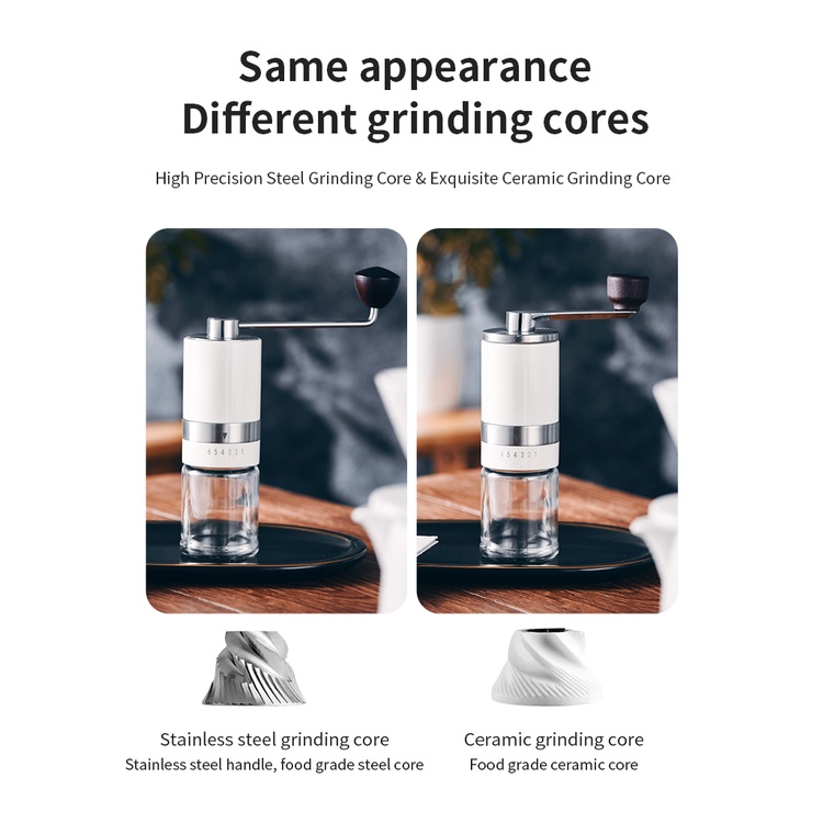 Máy xay cà phê BINCOO bằng tay chất lượng cao chuyên dụng