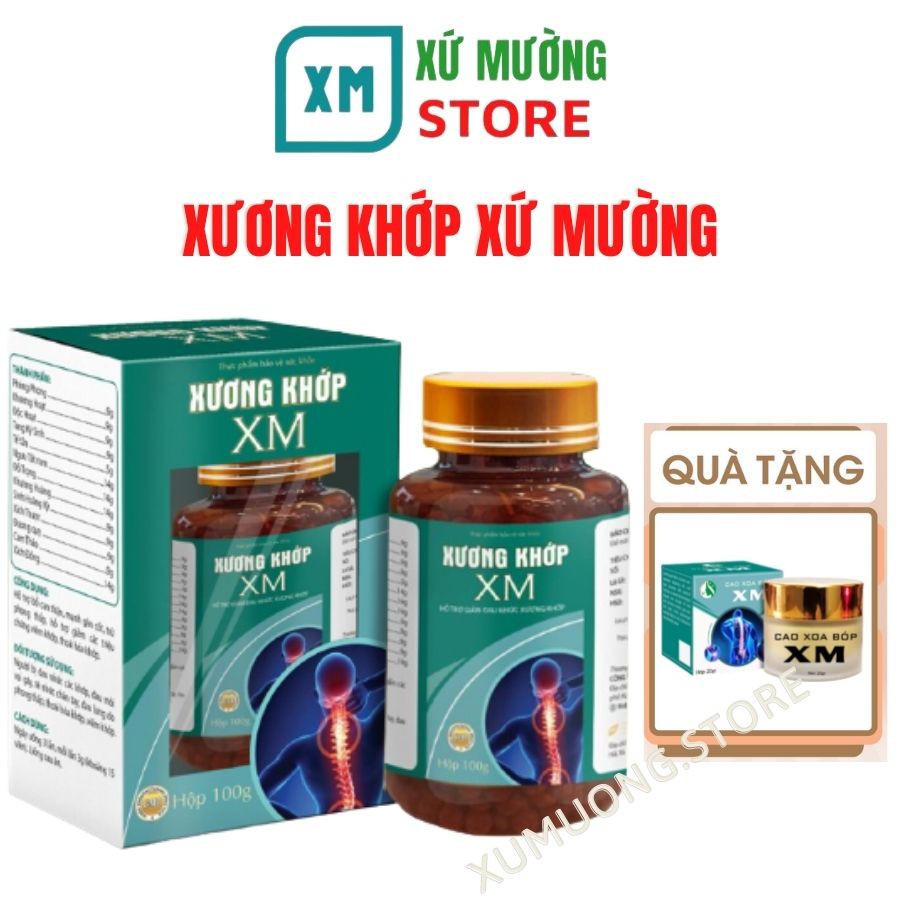 Xương khớp Xứ Mường, hỗ trợ điều trị các triệu chứng đau nhức, viêm thoái hóa khớp