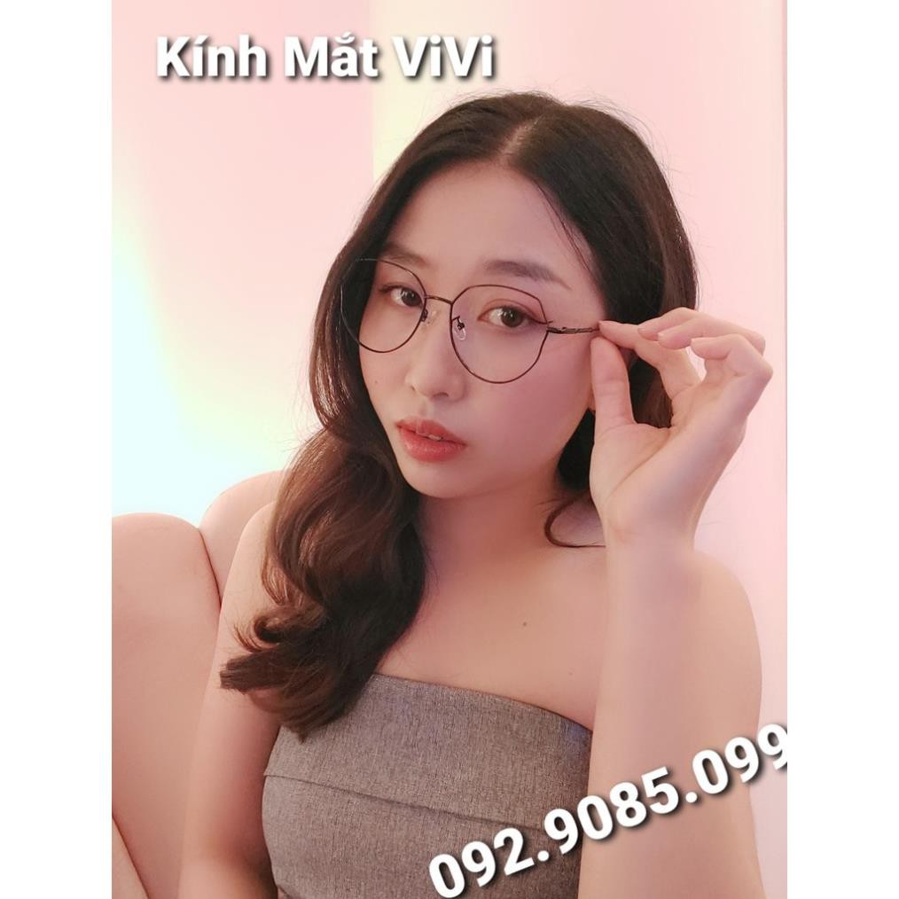 Gọng kính cận tròn siêu xinh - Kính thời trang 0 độ | BigBuy360 - bigbuy360.vn