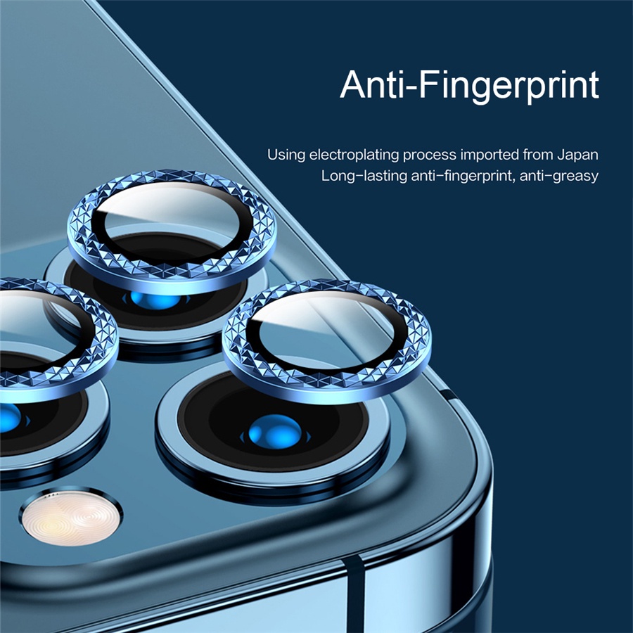 Miếng dán bảo vệ camera chống xước cho iPhone 13 Pro Max 12 11 PRO MAX MINI 12mini