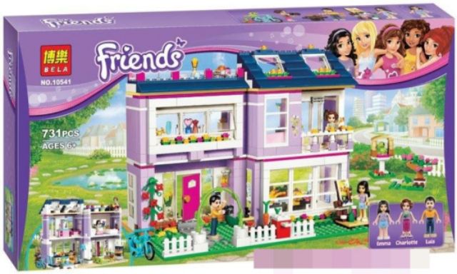 Xả hết hàng_Lắp ráp lego friends - Ngôi nhà của Emma