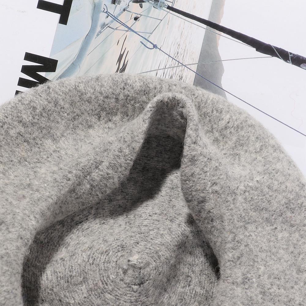 WONDER Mũ Beret Len Thời Trang Mùa Đông Cho Mẹ Và Bé