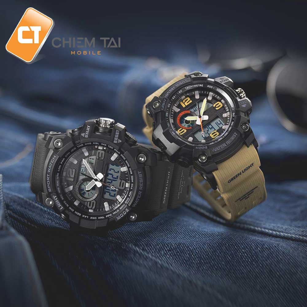 Đồng hồ thể thao nam nữ TwentySeventeen W008Q | BigBuy360 - bigbuy360.vn