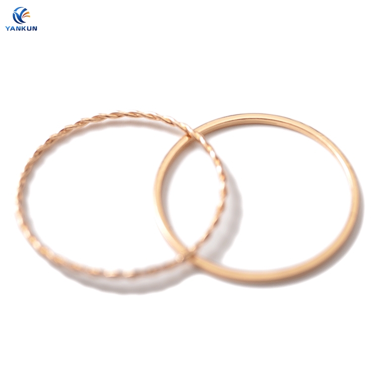 Set 2 Nhẫn Nữ Thời Trang Đơn Giản
