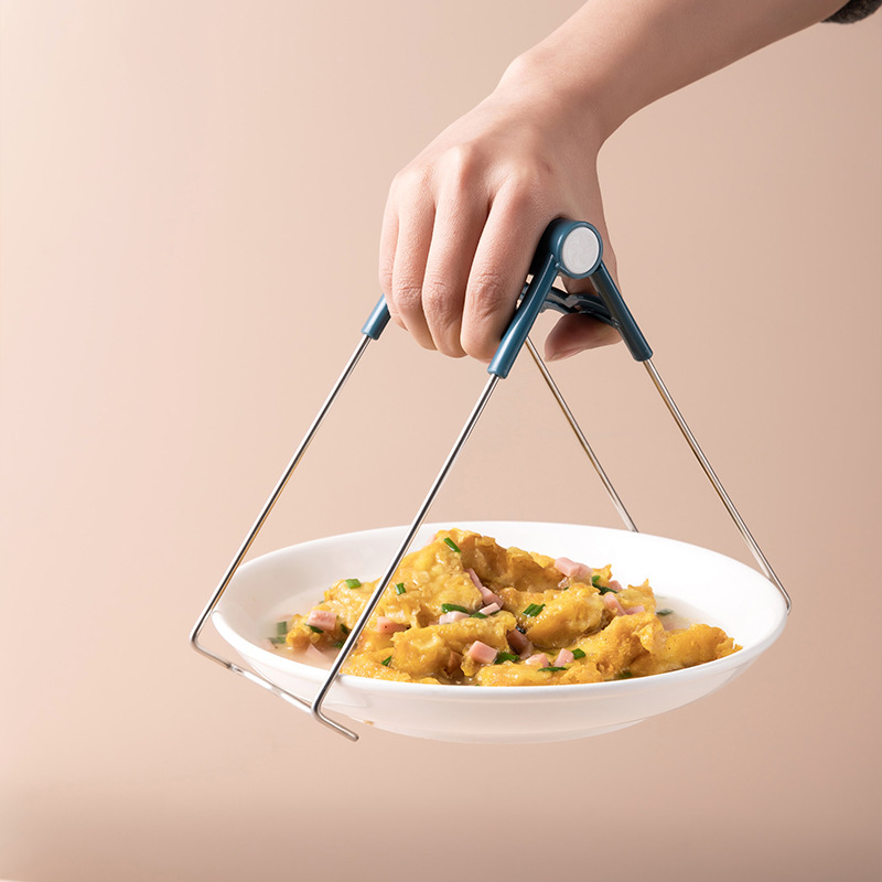 Handy non-slip non-scalding bowl holder for the kitchen