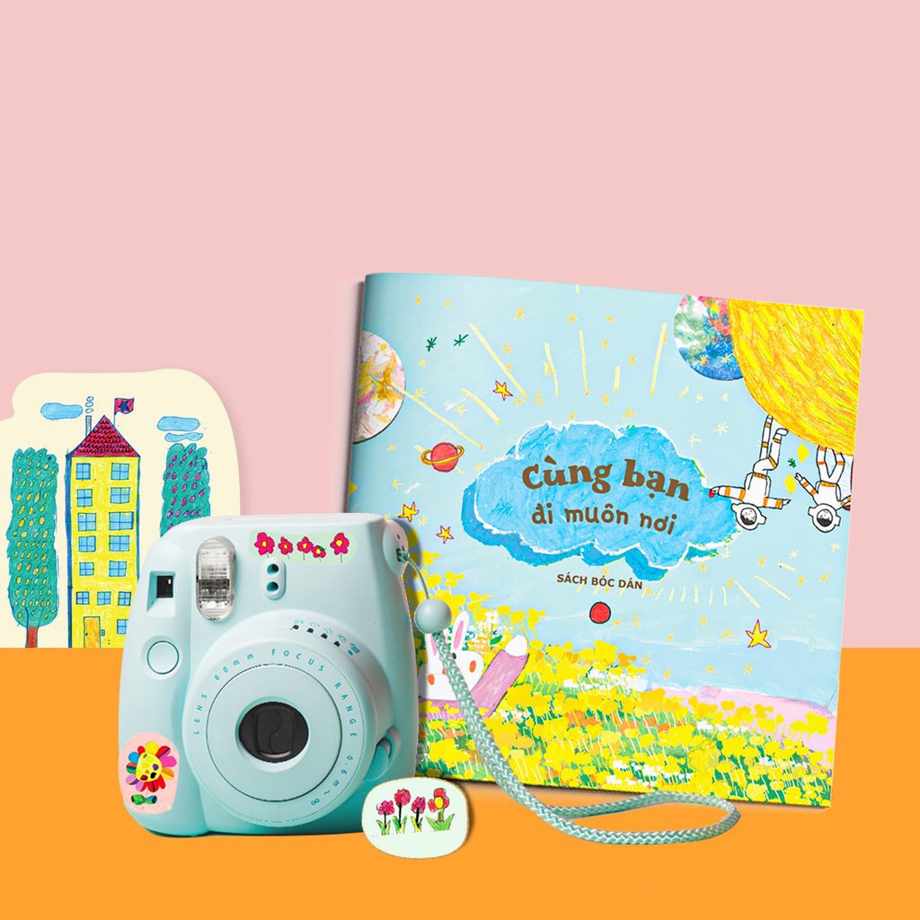 Sách dán hình cho bé siêu dễ thương