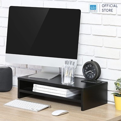 Kệ Để Màn Hình Máy Tính, Để Sách Bàn Làm Việc, Văn Phòng Thương Hiệu SIB Decor KDB03