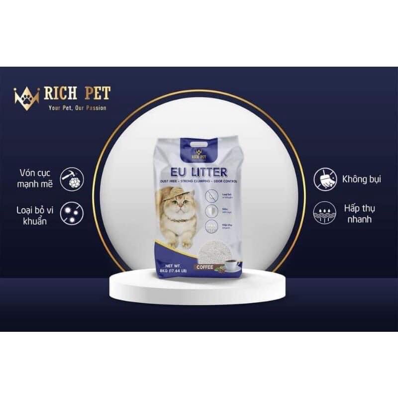 Cát vệ sinh cho mèo EU LITTER.