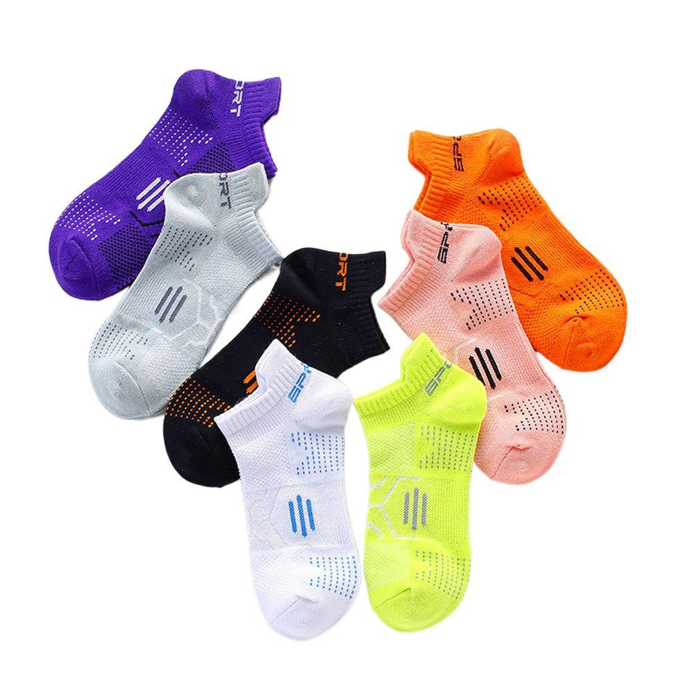 Vớ Thể Thao Dài Đến Mắt Cá Chân Bằng Cotton Thoáng Khí Thoải Mái Cho Nam Chạy Bộ / Chơi Bóng Rổ /