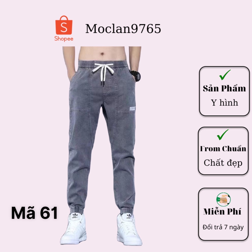 Quần jean nam cao cấp, chất liệu bò ( jean ) mềm mịn, from chuẩn, có nhiều mẫu đi kèm Moclan53