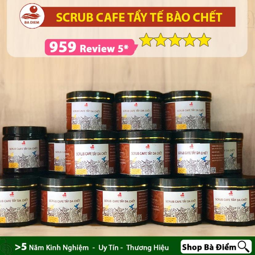 Tẩy Da Chết Body Toàn Thân Muối Tắm Cà Phê 700gr | Muối Cafe Body Scrub HandMade - shop Bà Điểm