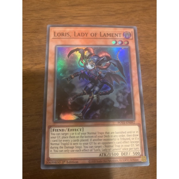 bài yugioh: loris, lady of lament