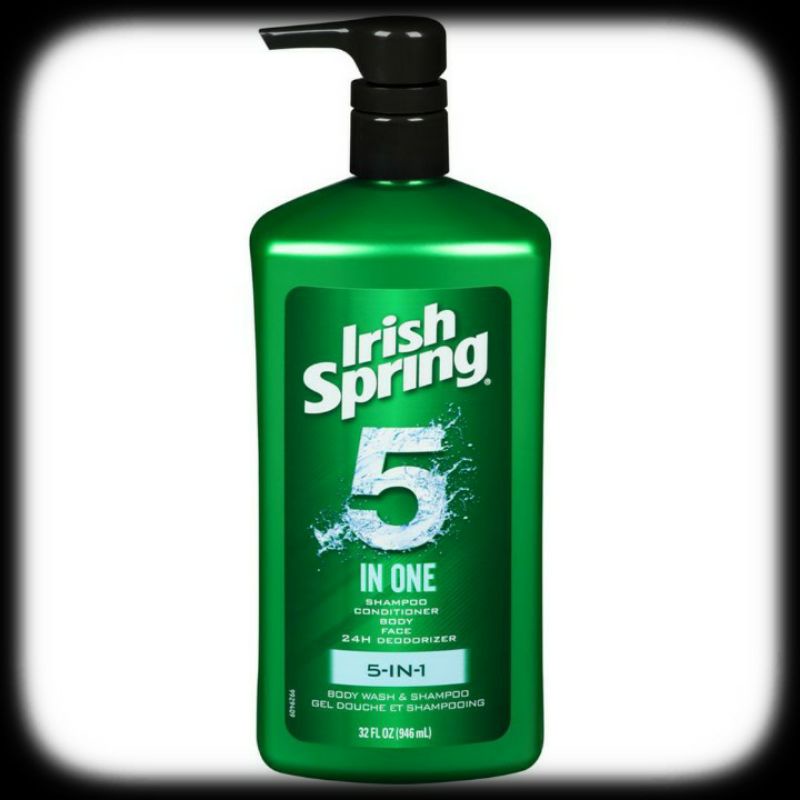 Dầu gội đa năng IRISH SPRING 5in1 - bình 946ml