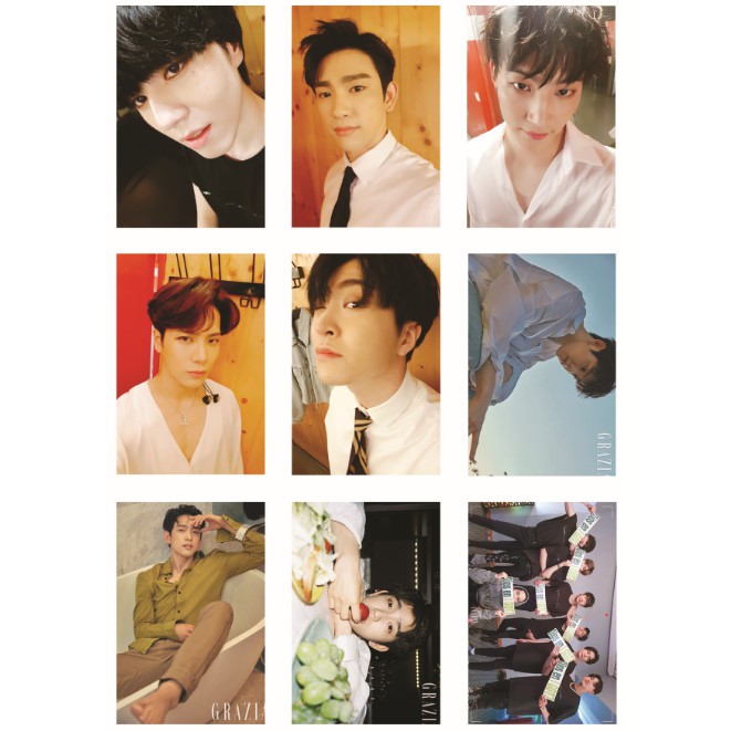 Lomo card ảnh nhóm GOT7 update Twitter full 54 ảnh