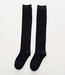 Tất giả boot đen