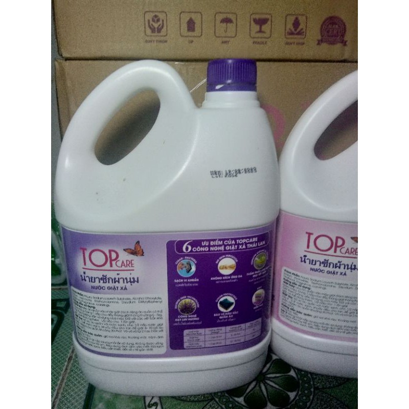 Nước giặt xả Topcare⚡hàng nhập Thái Lan⚡3,7 lít
