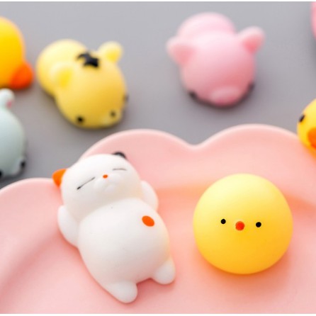 Xinran Đồ Chơi Bóp Squishy Hình Động Vật Dễ Thương