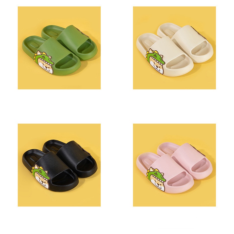 Dép Đi Trong Nhà Họa Tiết Hoạt Hình Xinh Xắn Phong Cách Xuân Hè Cá Tính