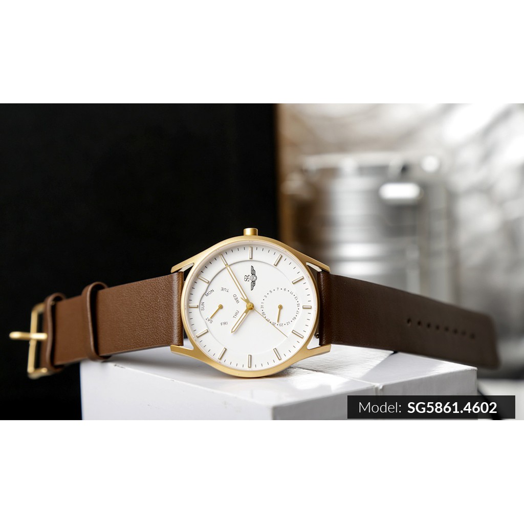Đồng hồ nam SRWATCH SG5861 dây da