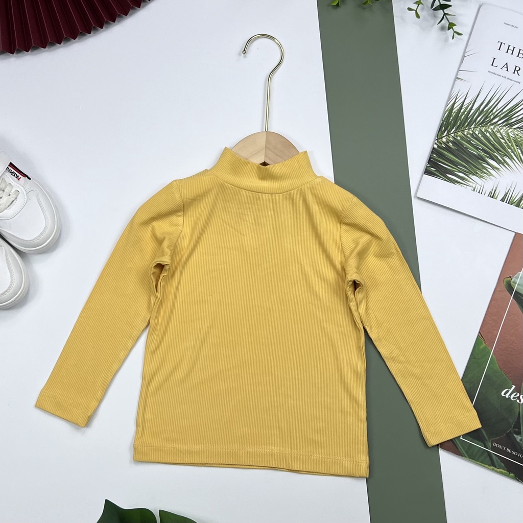 Áo thun trẻ em LITIBABY cổ ba phân, cho bé 1 - 10 tuổi