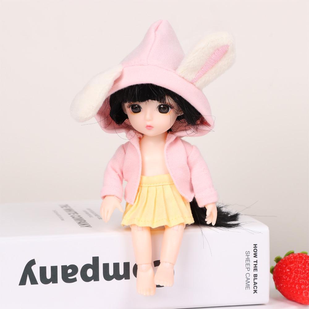 Bộ Áo Hoodie + Quần Short Thời Trang Cho Búp Bê BJD