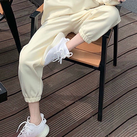 Set Đồ 2 Món Áo Tay Dài + Quần Dài Phong Cách Hàn Quốc Cho Nữ | BigBuy360 - bigbuy360.vn