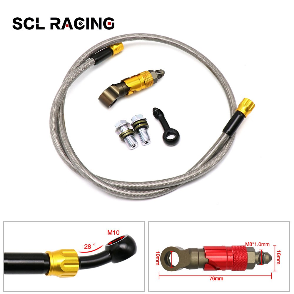 Đầu Nối Dây Phanh Bằng Nhôm CNC AN3 Chất Lượng Cao