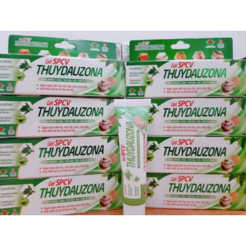 ✅GEL SPCV THUYDAUZONA✅ ngăn ngừa viêm da, mụn rộp, zona, thủy đậu, tay chân miệng